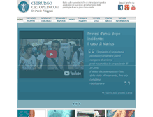 Tablet Screenshot of chirurgoortopedico.it